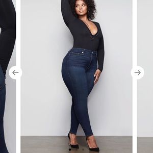 Good american good legs high rise blue 183